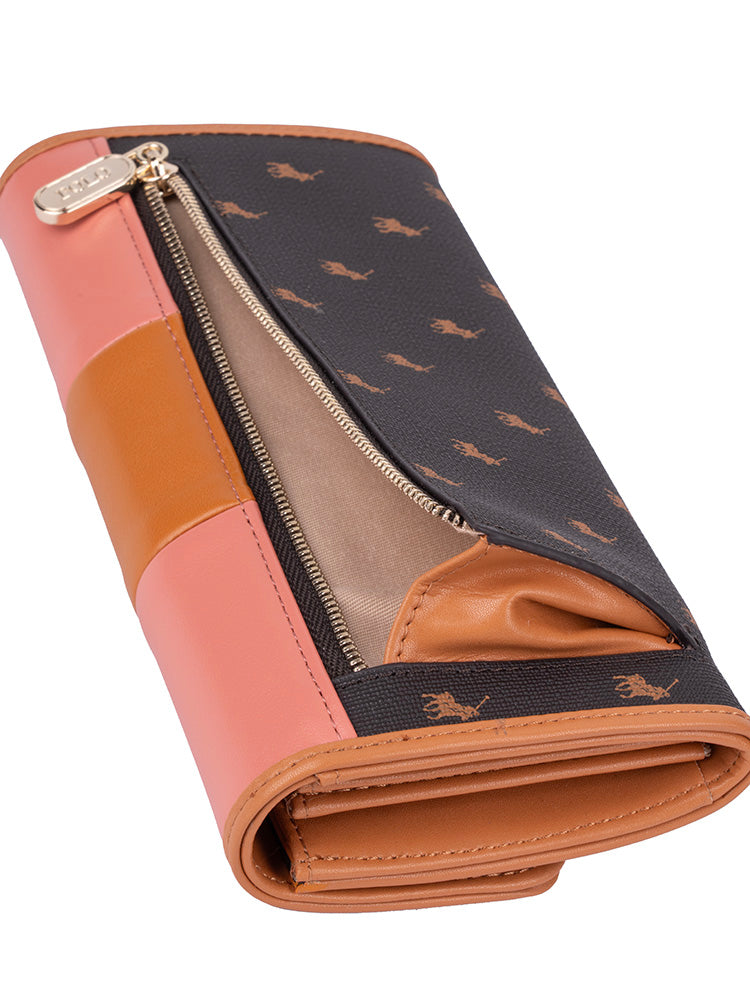 Casablanca Clutch Purse - Coral