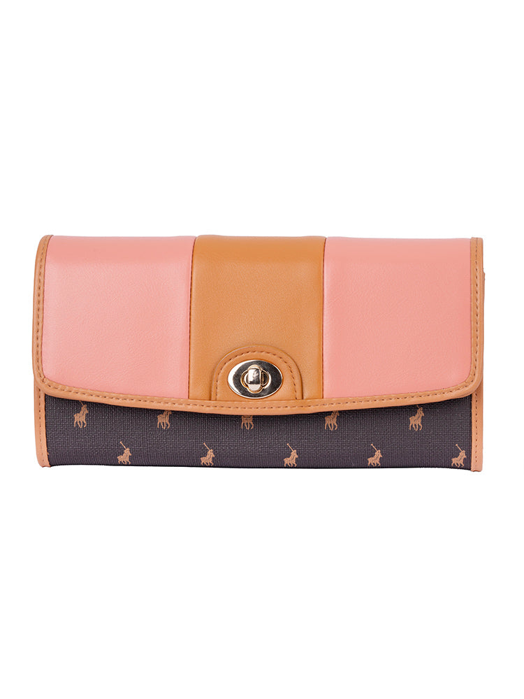 Casablanca Clutch Purse - Coral