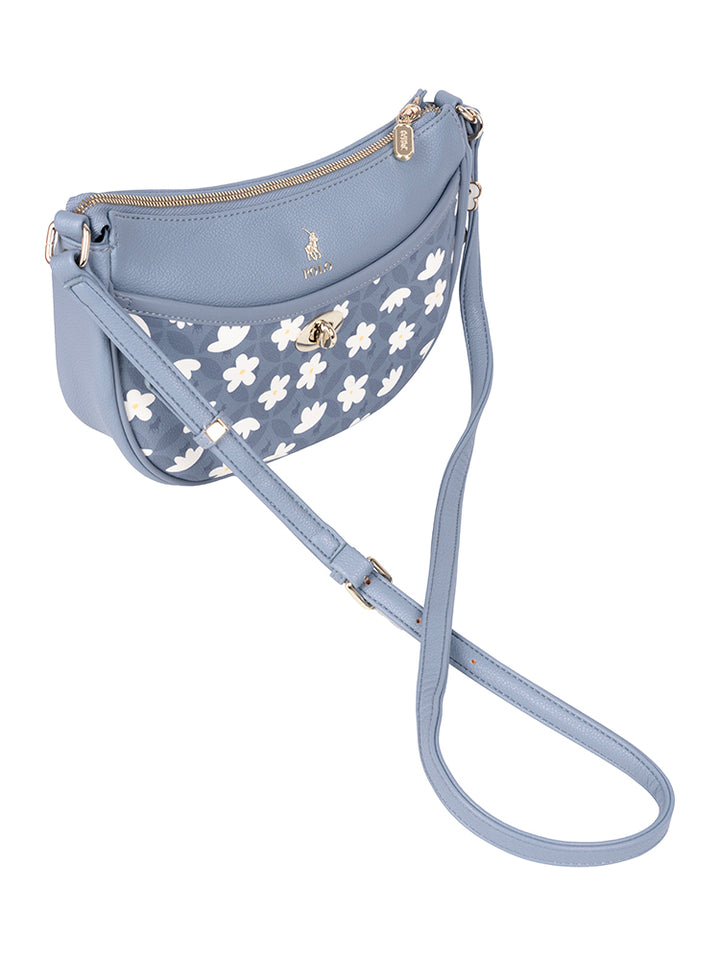 Meadow Moon Sling Bag - Blue