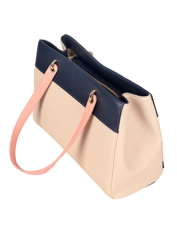 Capri Tote Bag - Coral