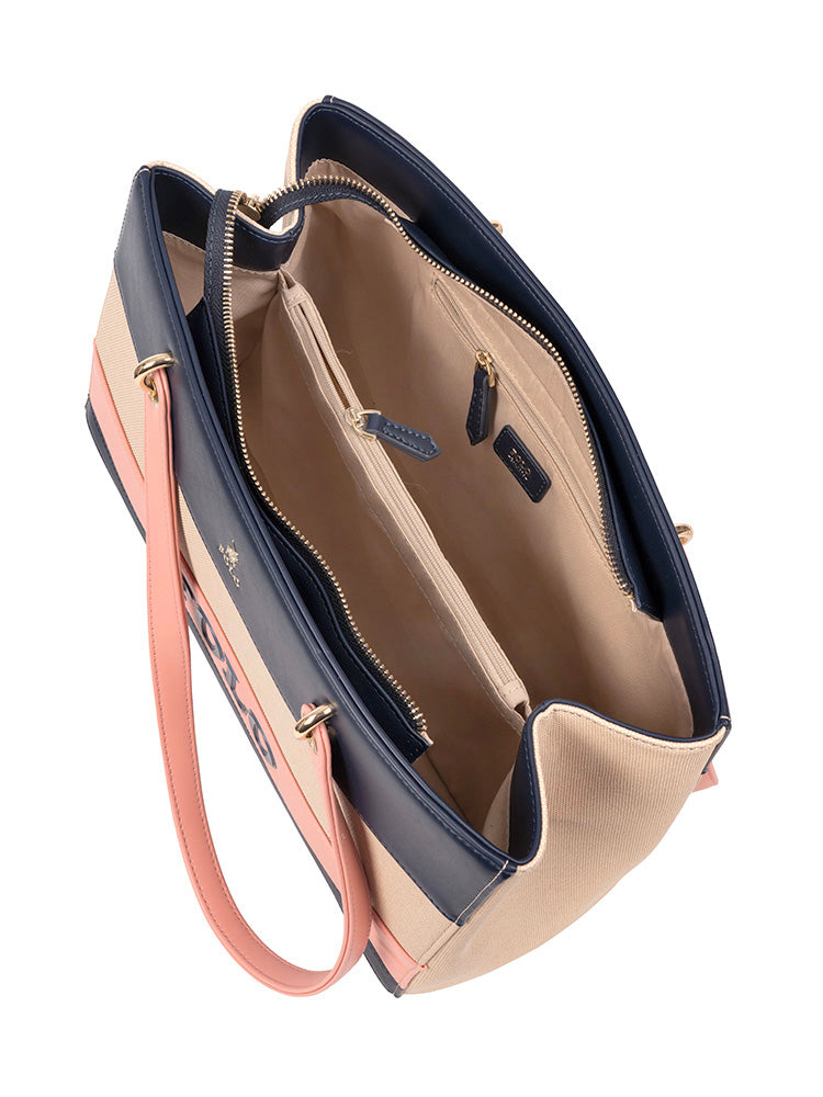 Capri Tote Bag - Coral