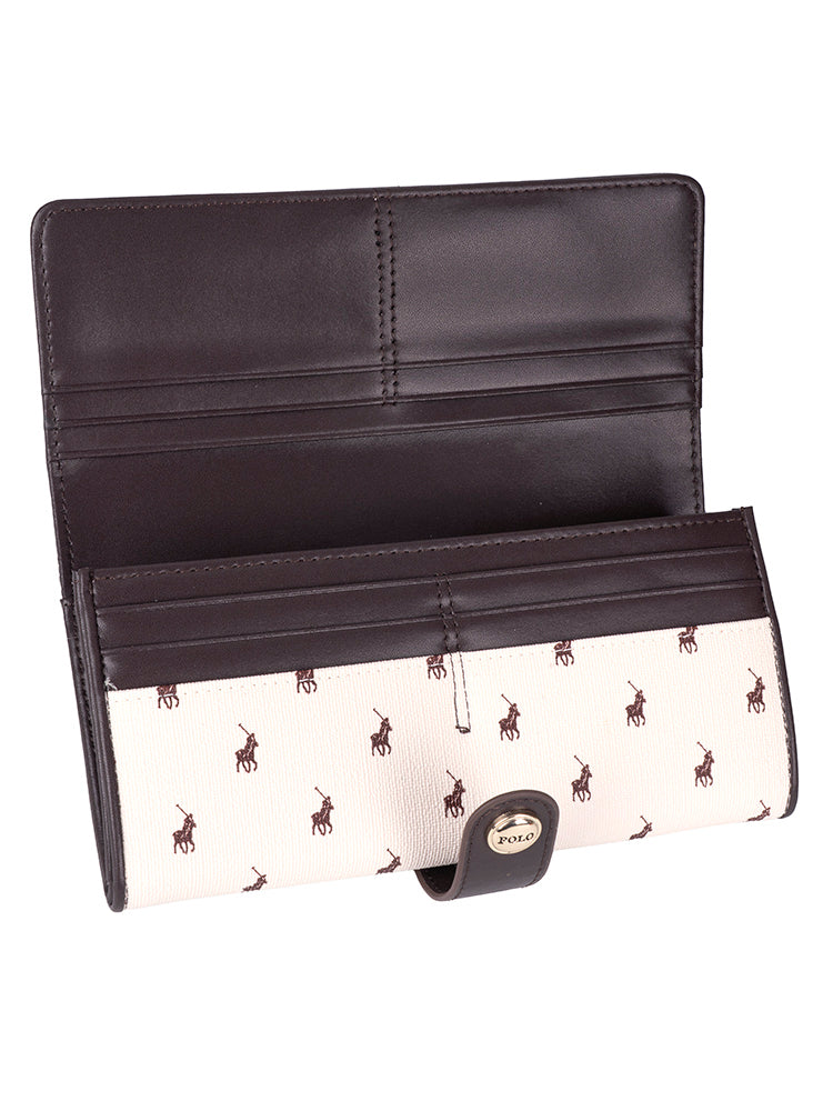 Chalbi Clutch Purse - Cream