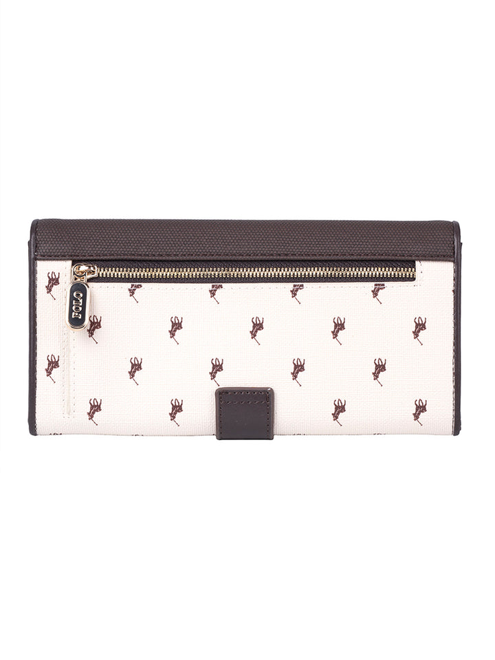 Chalbi Clutch Purse - Cream