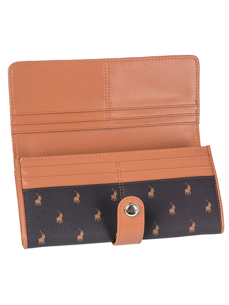 Chalbi Clutch Purse - Brown