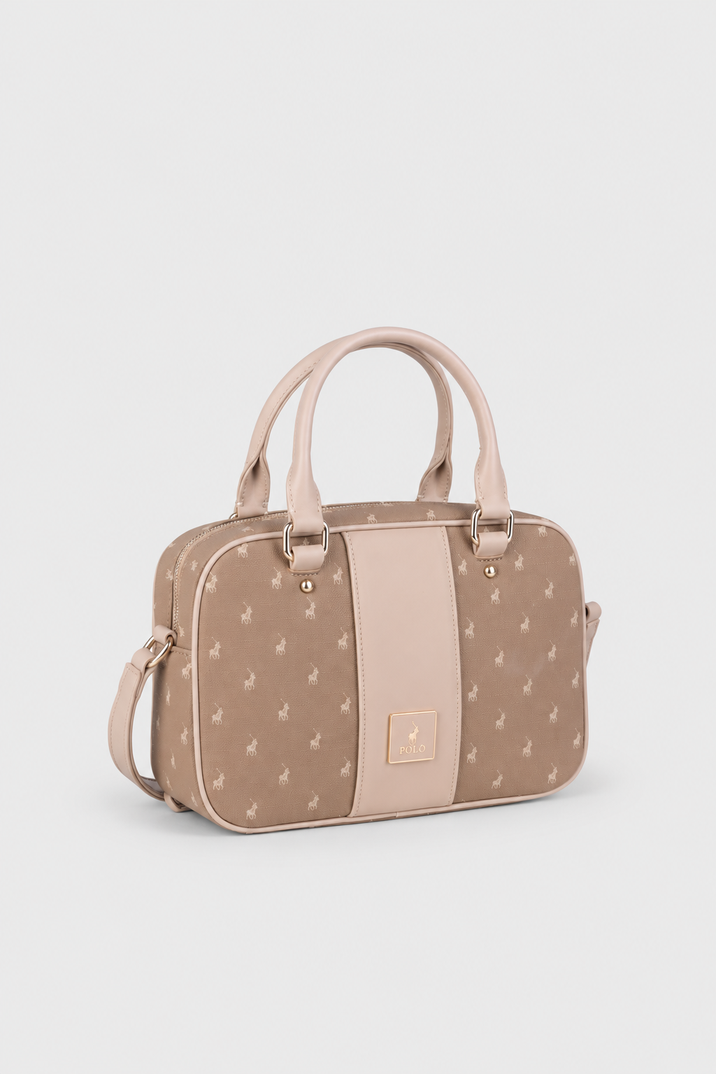 Kensington Top Handle Camera Bag - Mushroom