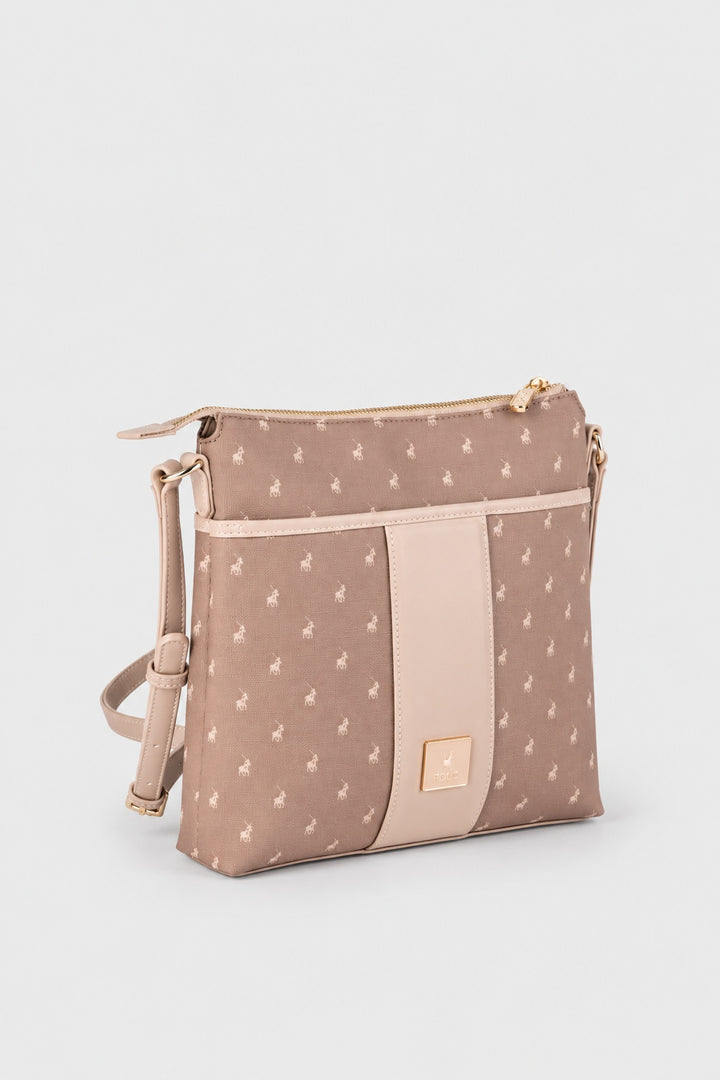 Kensington Crossbody Bag - Mushroom