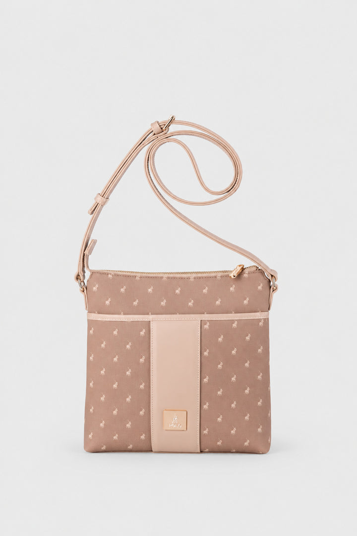 Kensington Crossbody Bag - Mushroom