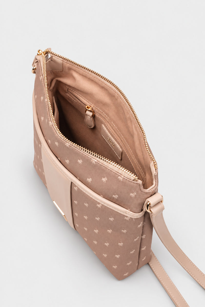 Kensington Crossbody Bag - Mushroom