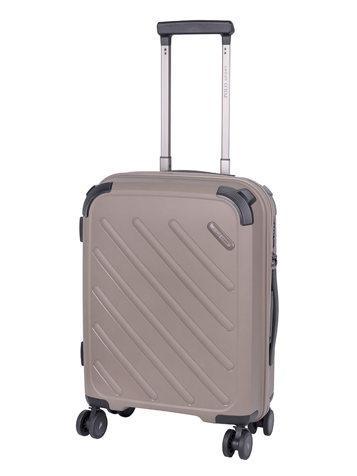 Sport Hard Shell Carry On Trolley Case - Stone