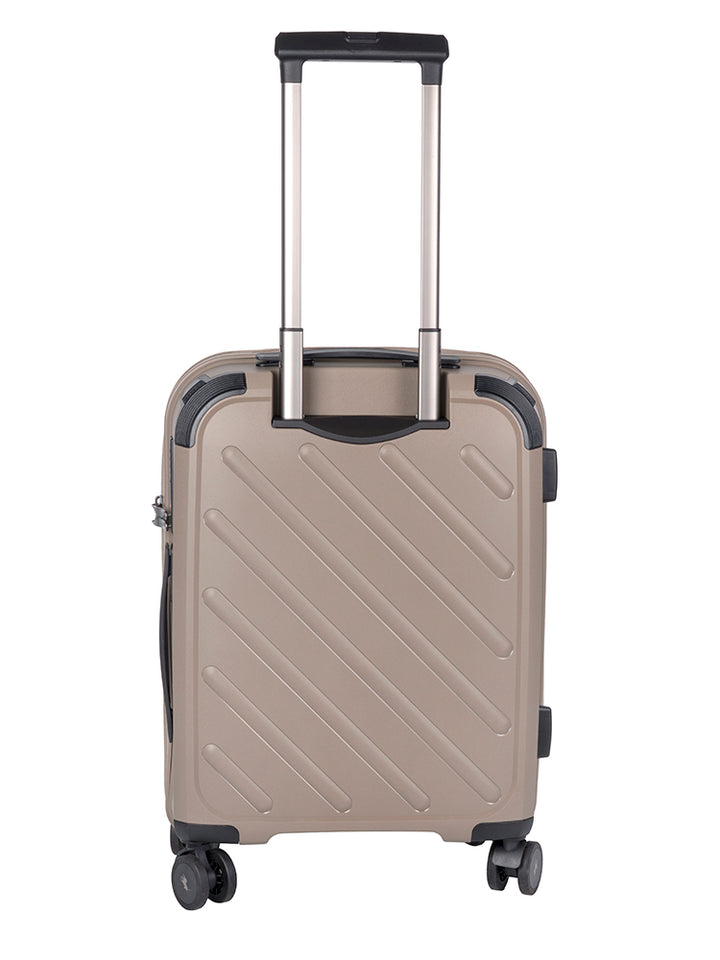 Sport Hard Shell Carry On Trolley Case - Stone