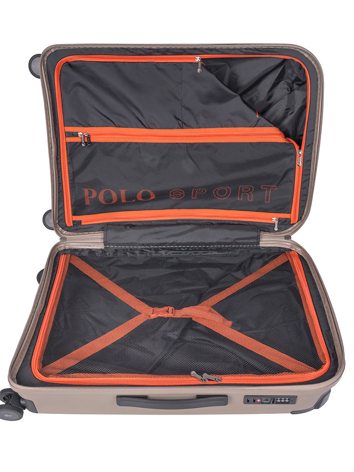 Sport Hard Shell Medium Trolley Case - Stone