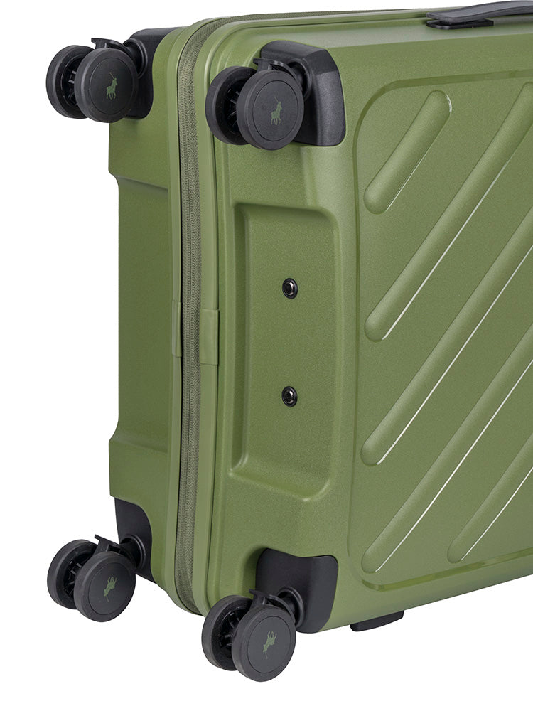 Sport Hard Shell Medium Trolley Case - Green