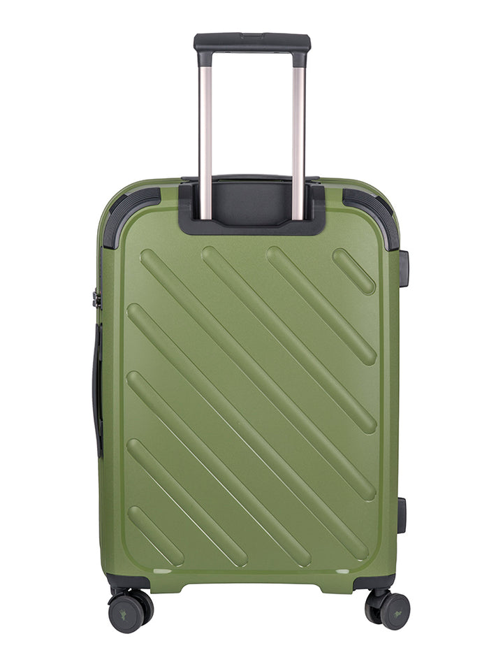 Sport Hard Shell Medium Trolley Case - Green