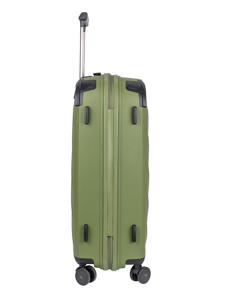 Sport Hard Shell Medium Trolley Case - Green