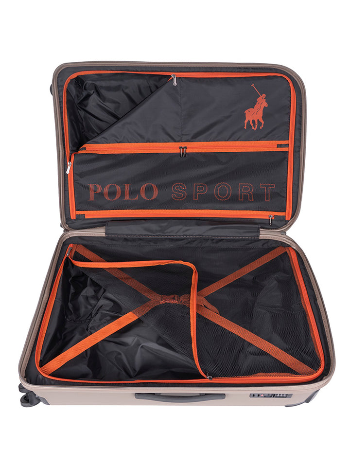 Sport Hard Shell Large Trolley Case - Stone