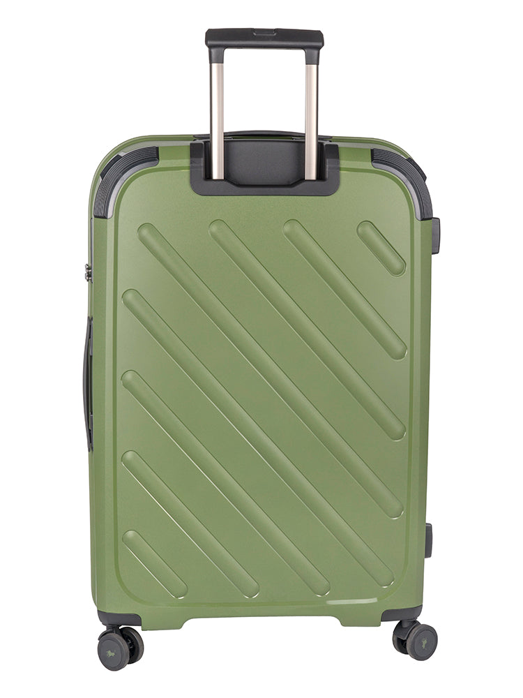 Sport Hard Shell Large Trolley Case - Green