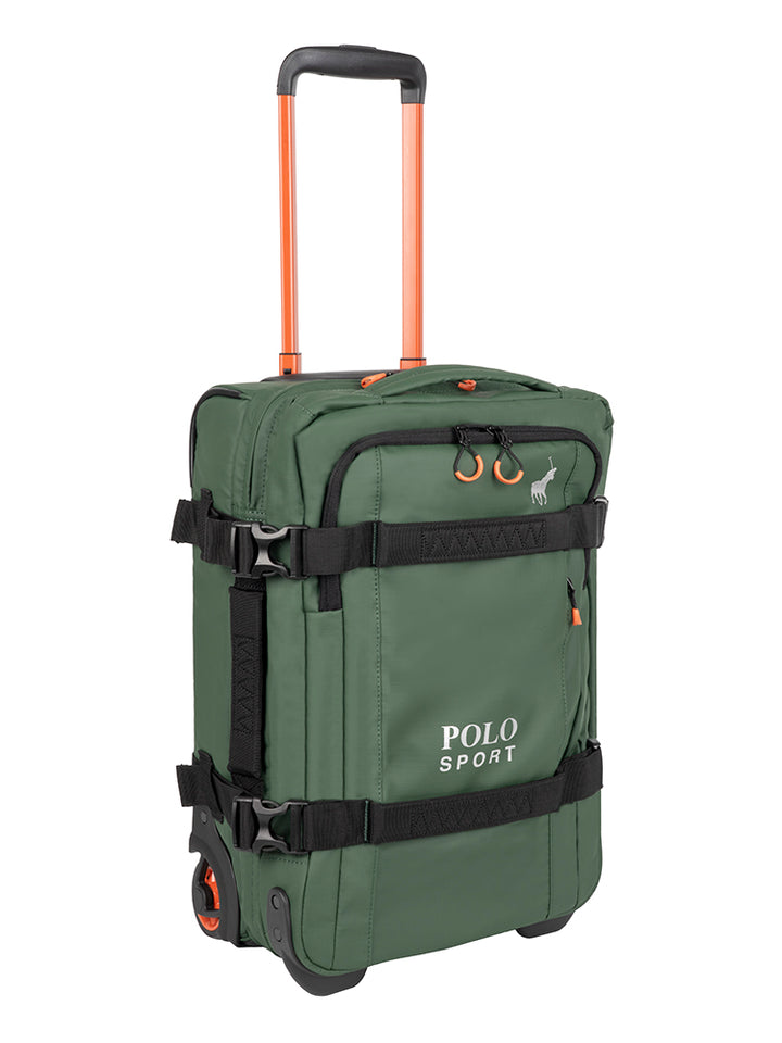 Sport Trolley Duffle-Carry On Bag - Green