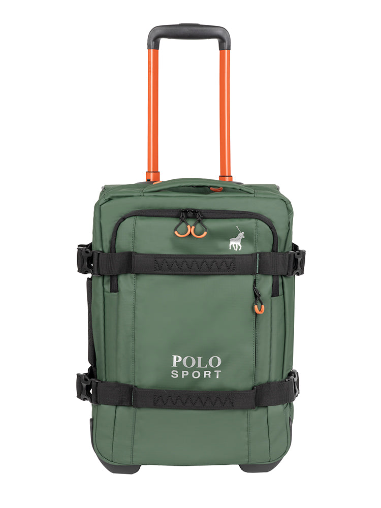 Sport Trolley Duffle-Carry On Bag - Green