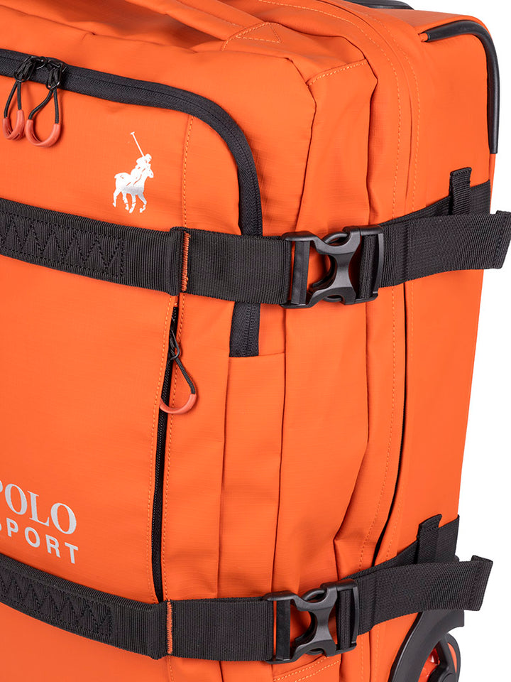Sport Trolley Duffle-Carry On Bag - Orange
