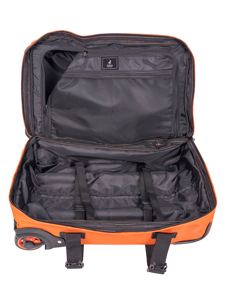 Sport Trolley Duffle-Carry On Bag - Orange