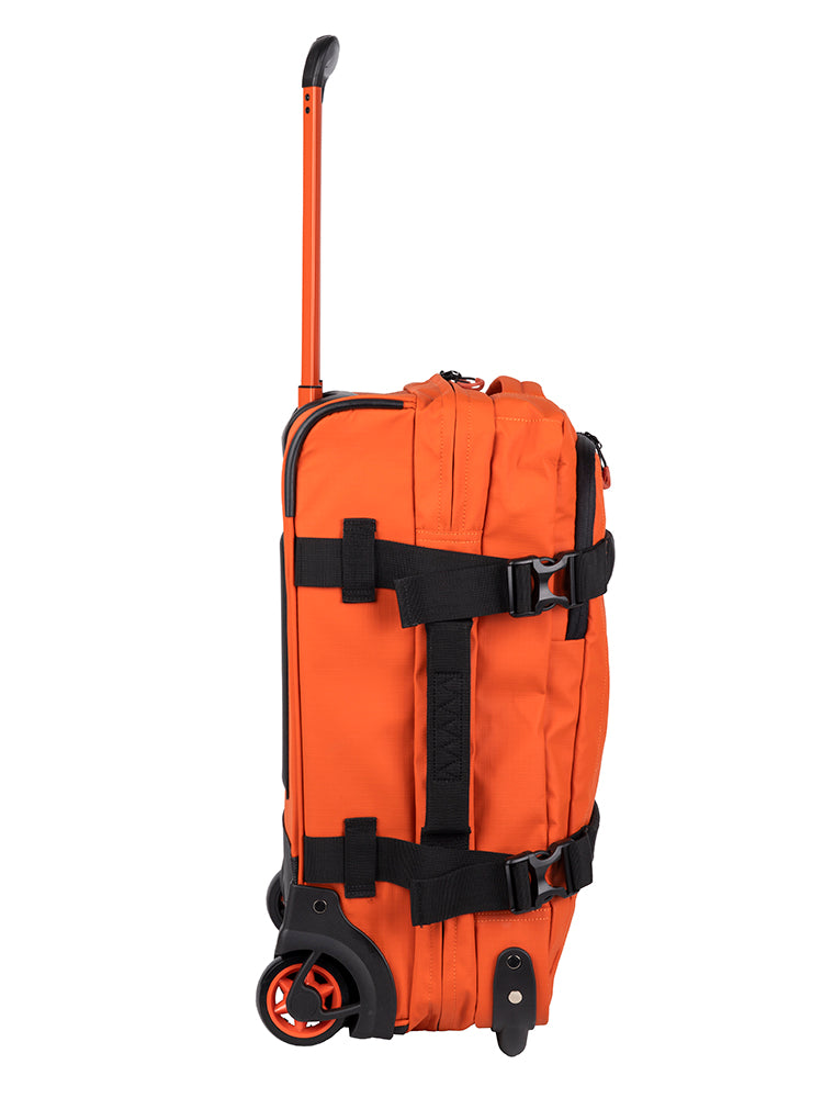 Sport Trolley Duffle-Carry On Bag - Orange