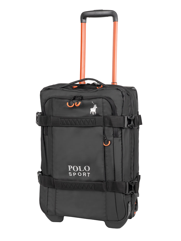 Sport Trolley Duffle-Carry On Bag - Black