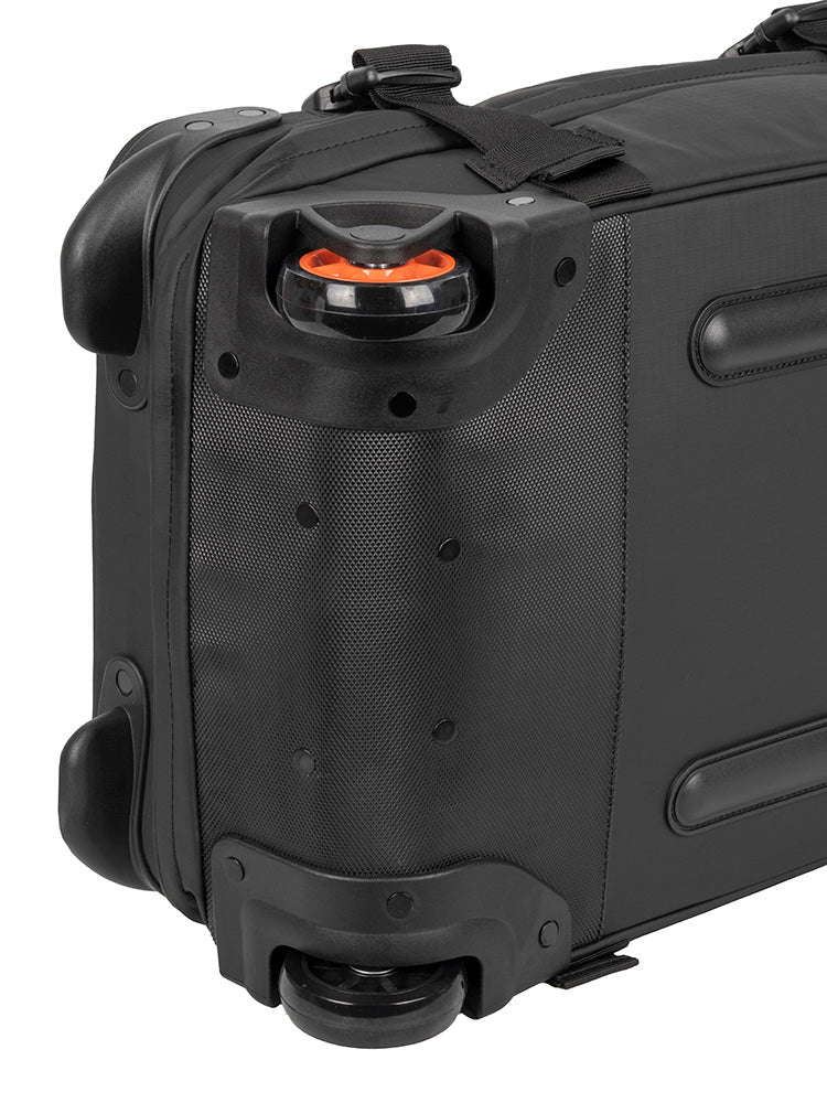 Sport Trolley Duffle-Carry On Bag - Black