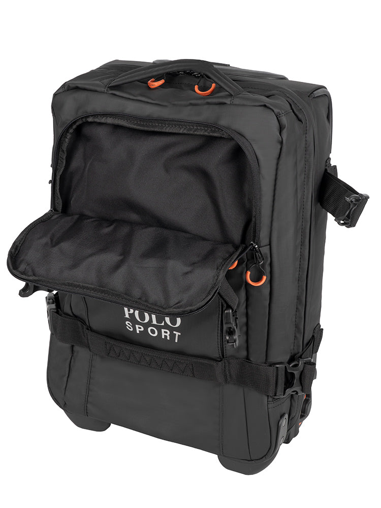 Sport Trolley Duffle-Carry On Bag - Black