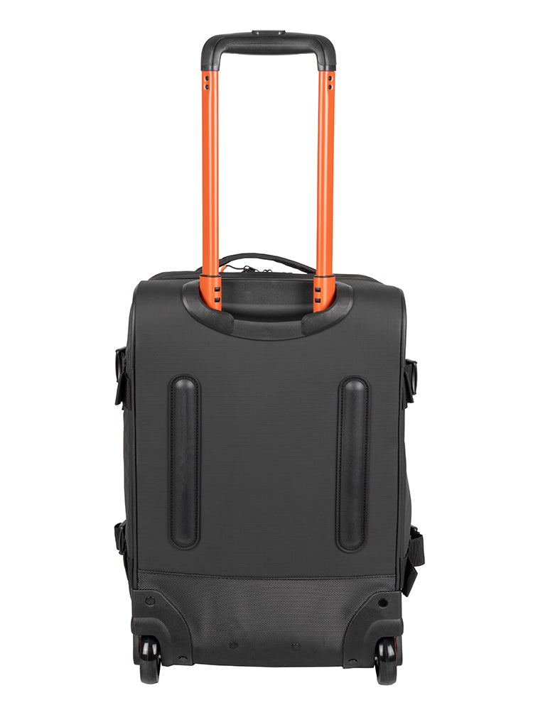 Sport Trolley Duffle-Carry On Bag - Black