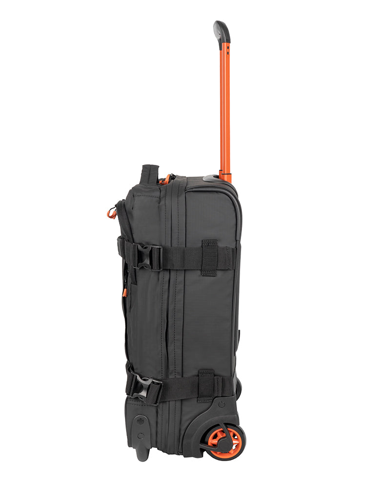 Sport Trolley Duffle-Carry On Bag - Black
