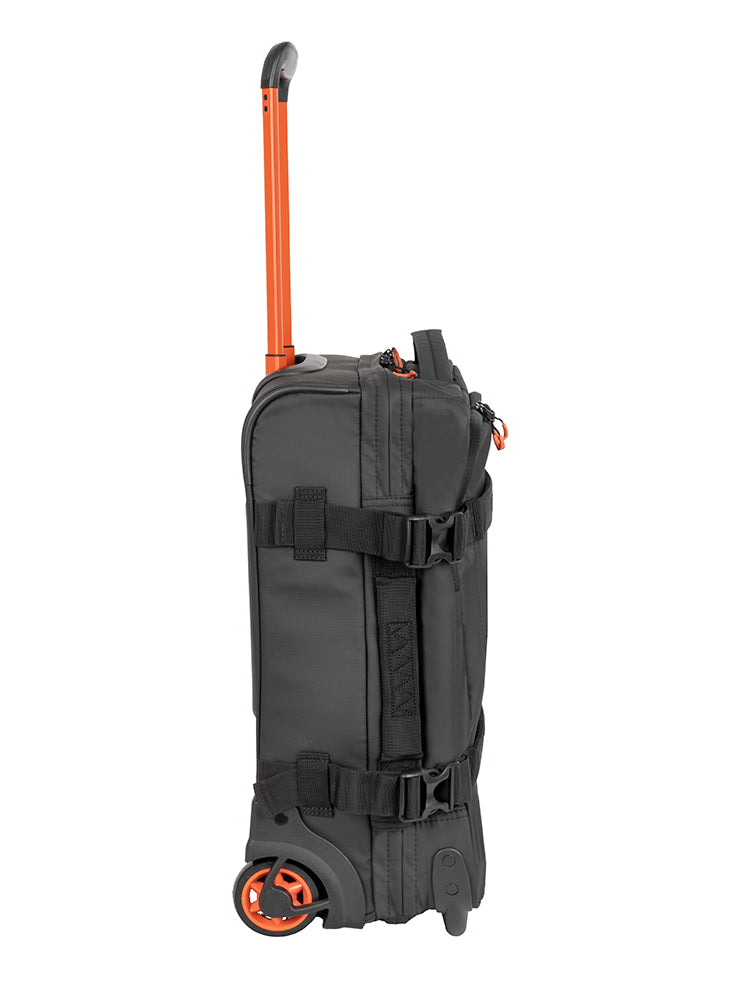 Sport Trolley Duffle-Carry On Bag - Black