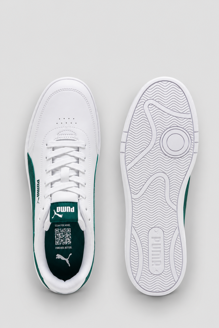 Court Classic Clean Sneaker - White/Green