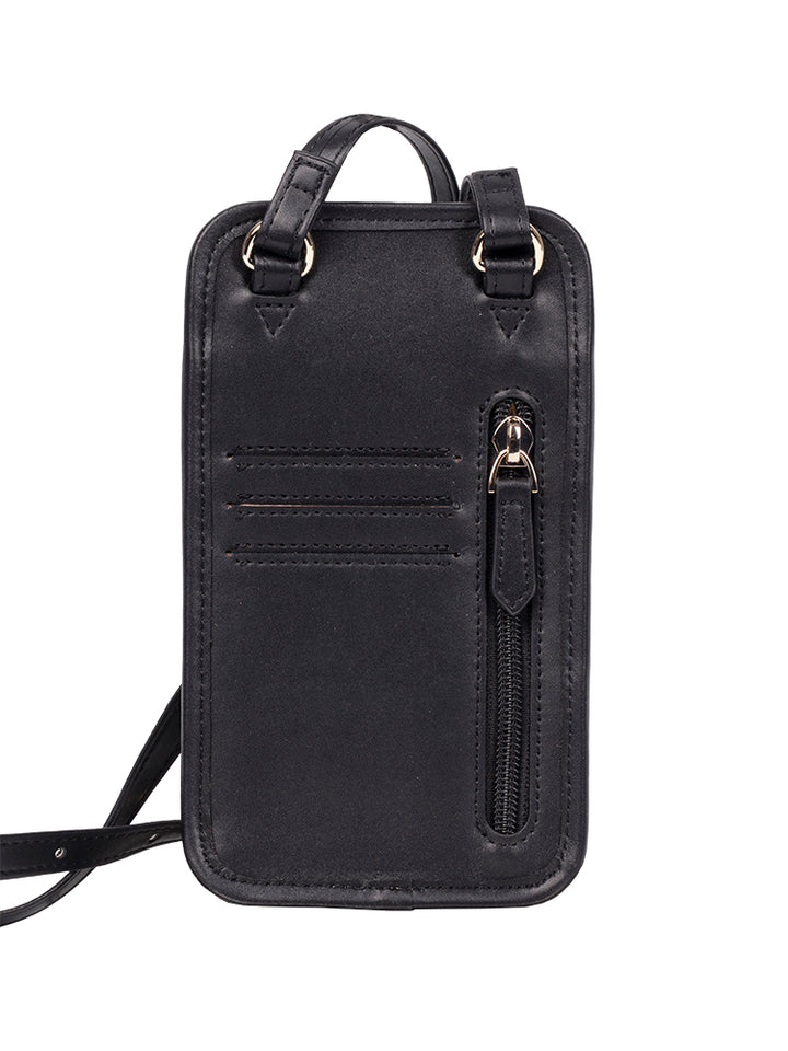 Sahara Phone Sling Bag - Black