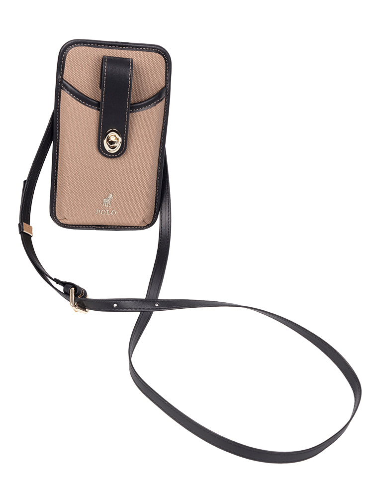 Sahara Phone Sling Bag - Black