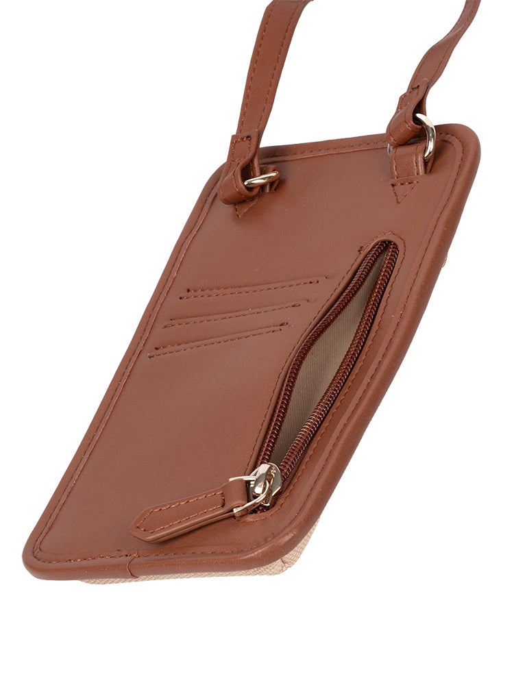 Sahara Phone Sling Bag - Tan
