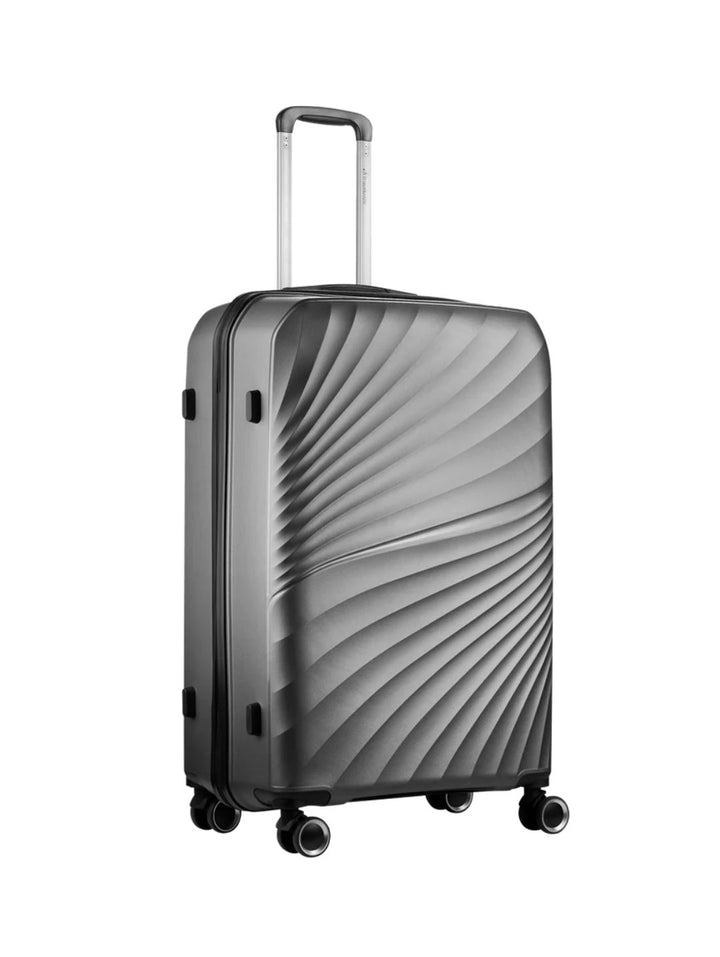 Quartz PP 4-Wheels Spinner Luggage - Silver