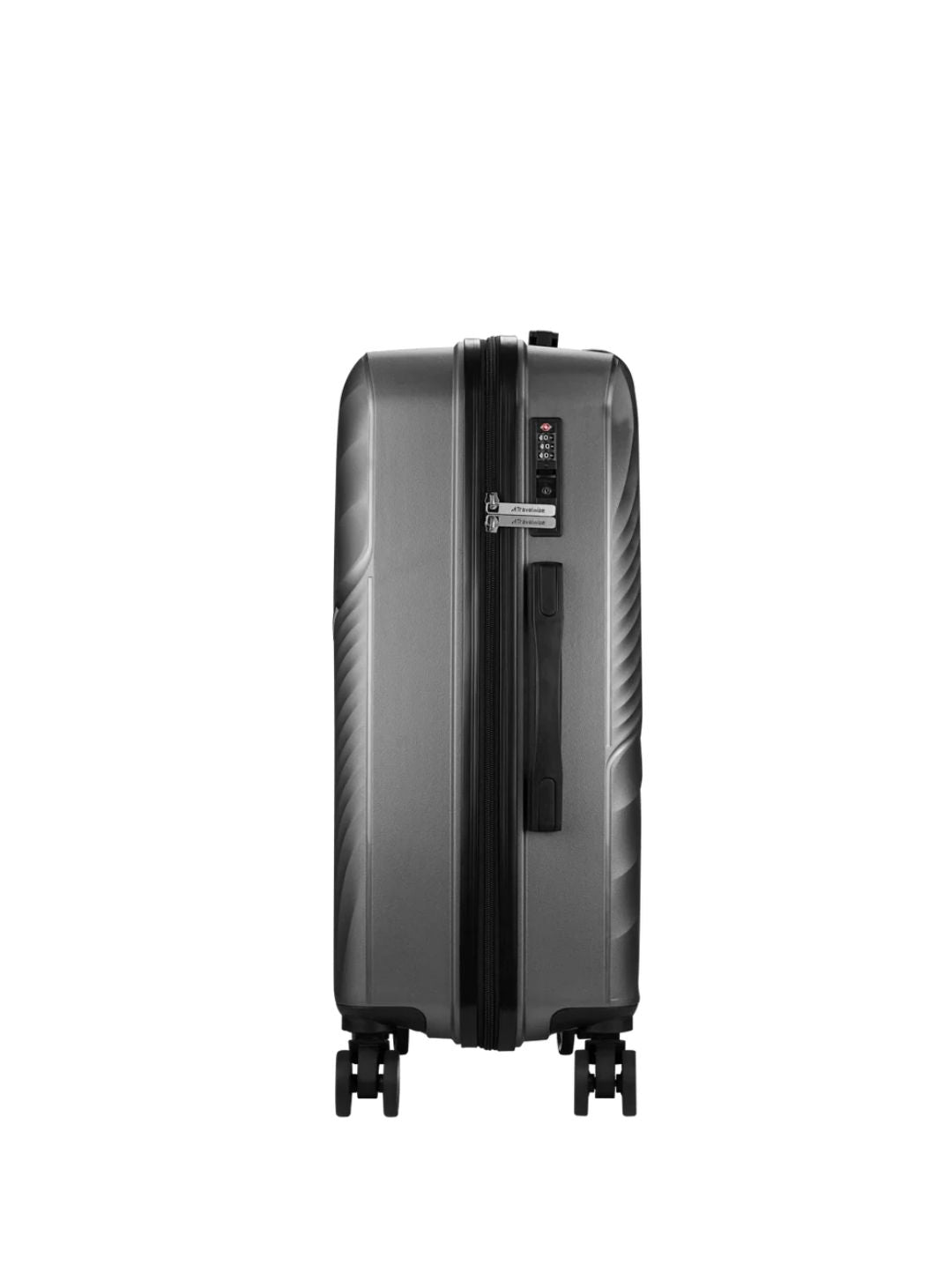 Quartz PP 4-Wheels Spinner Luggage - Silver