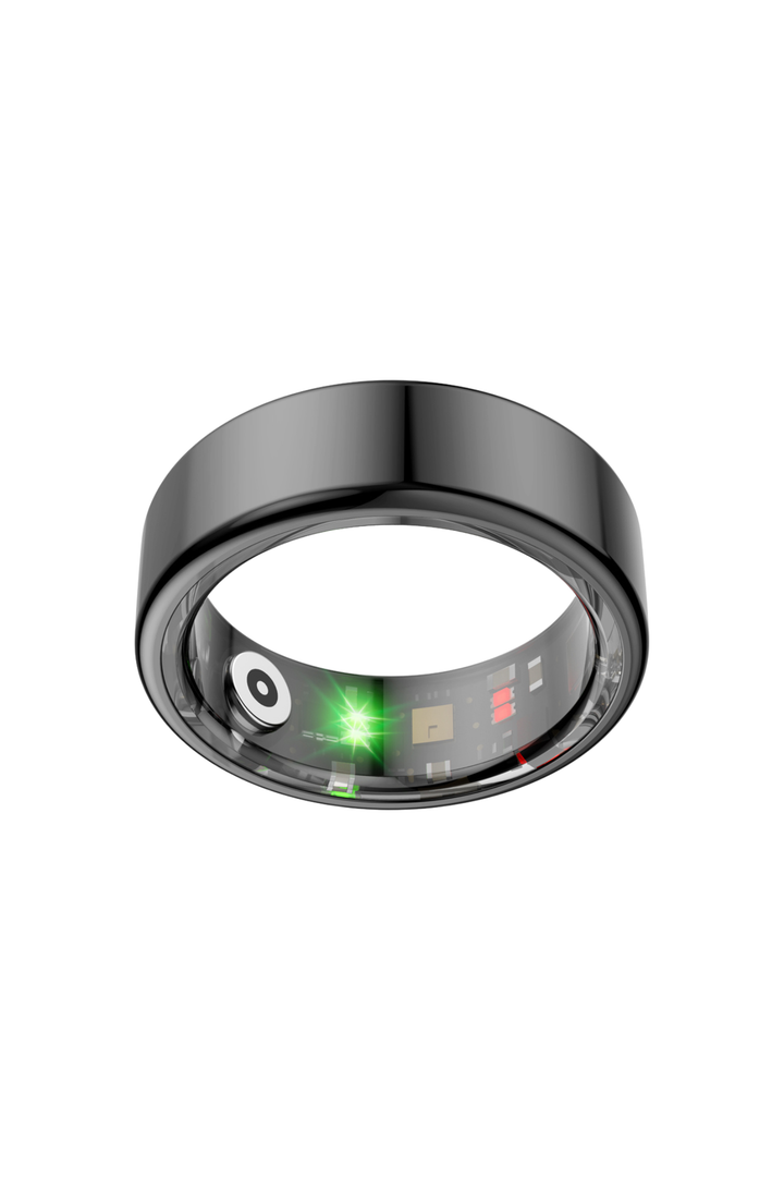 R02 Smart Ring 3 ATM Fitness Tracker - Black