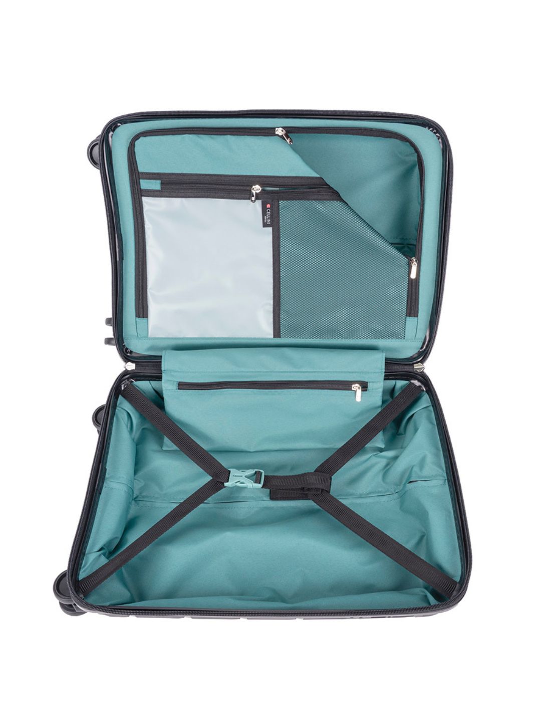 Rapido Trolley Case With TSA Lock - Black