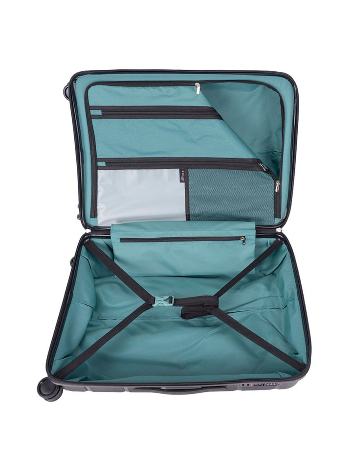 Rapido Trolley Case With TSA Lock - Black