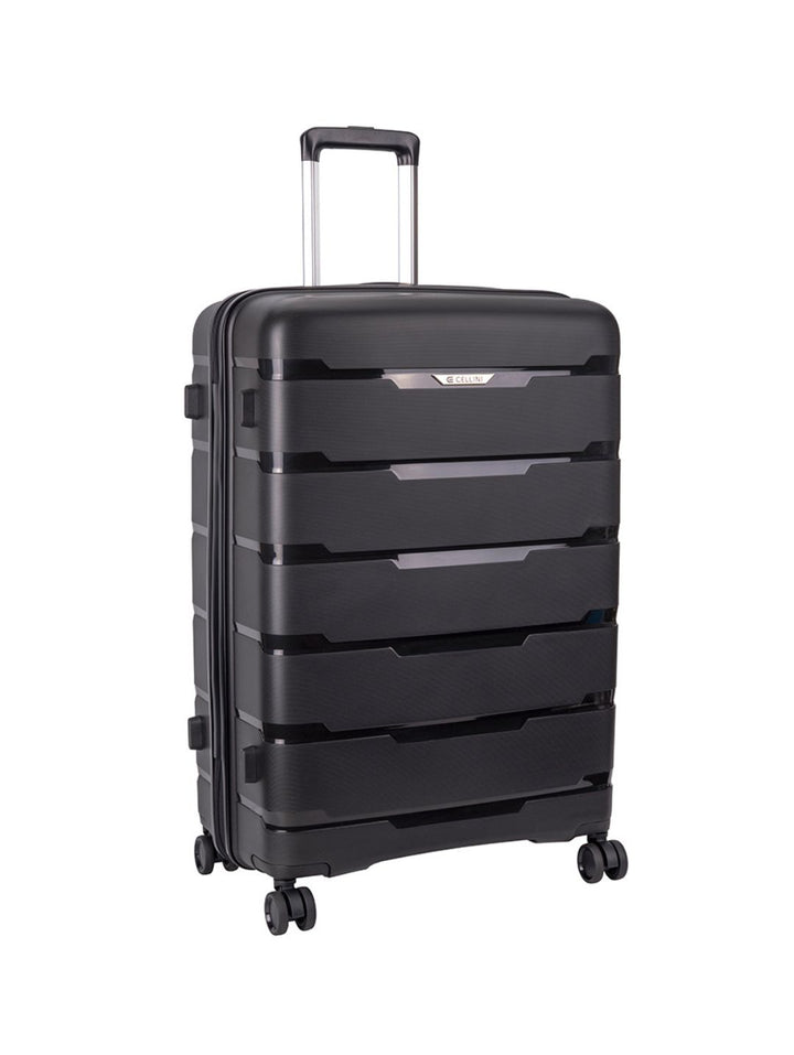 Rapido Trolley Case With TSA Lock - Black