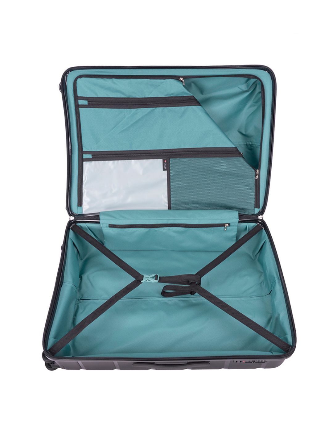 Rapido Trolley Case With TSA Lock - Black