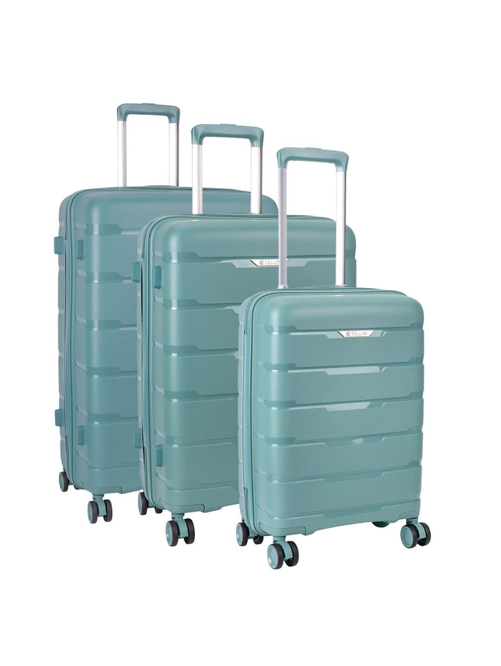 Rapido Trolley Case With TSA Lock - Teal Blue