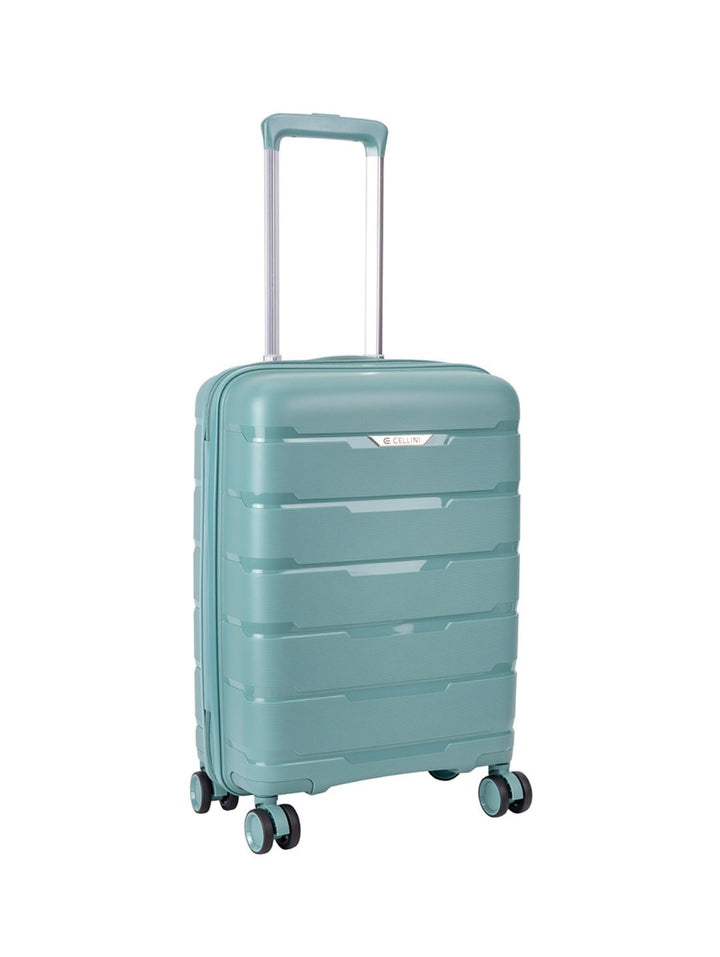 Rapido Trolley Case With TSA Lock - Teal Blue