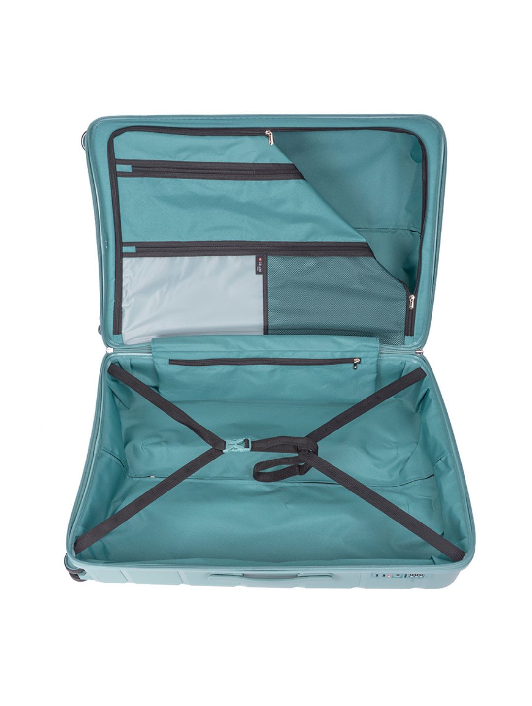 Rapido Trolley Case With TSA Lock - Teal Blue