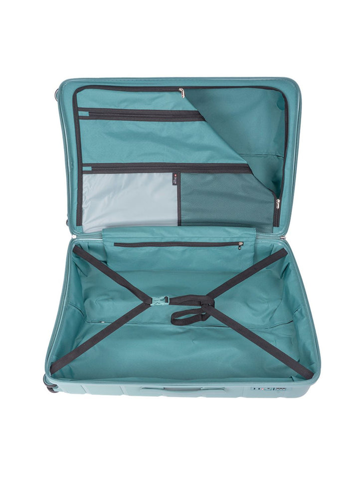 Rapido Trolley Case With TSA Lock - Teal Blue