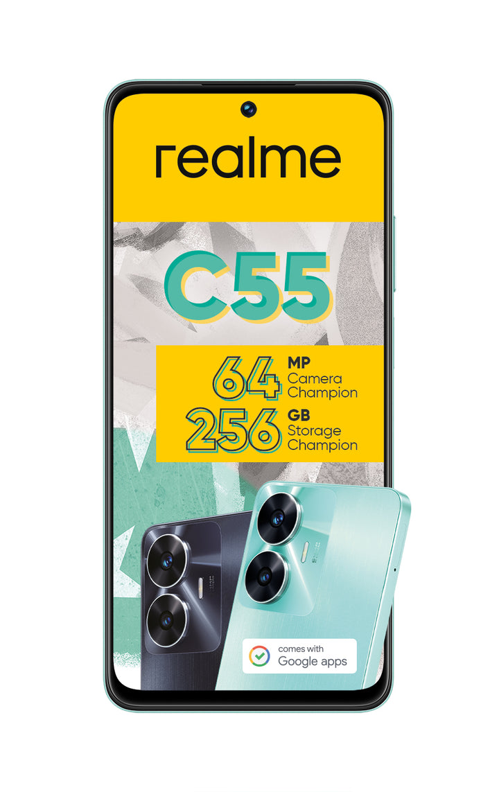 C55 Dual Sim Cellphone - Black
