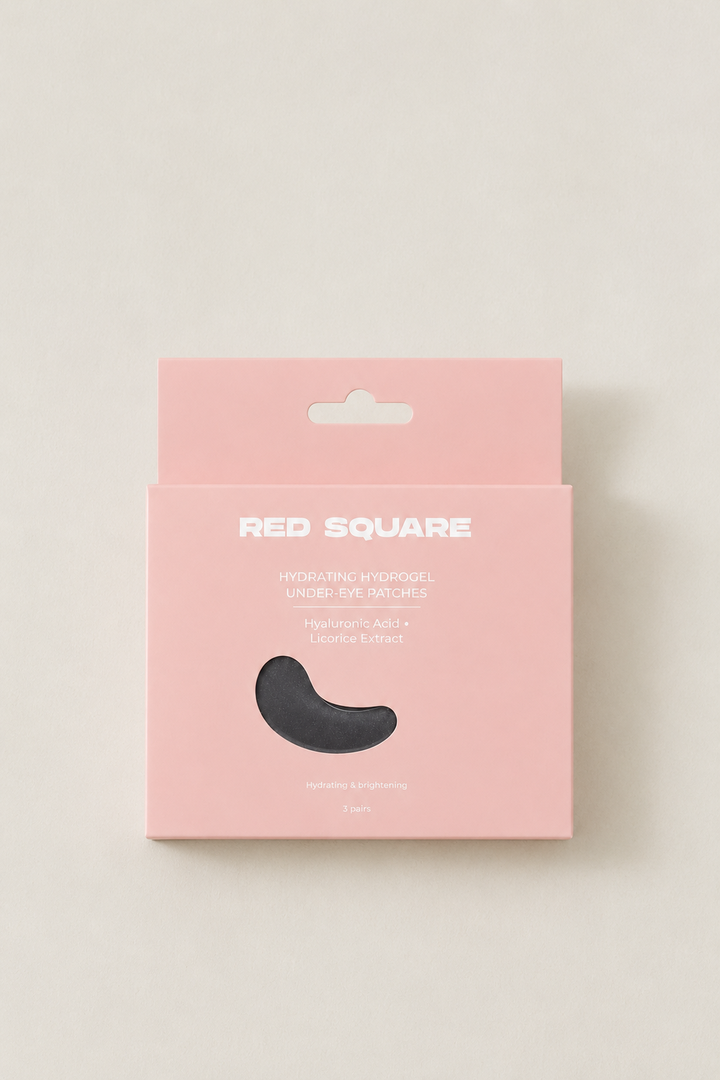 Red Square Hydrating Hydrogel Under Eye Patch 4Pk