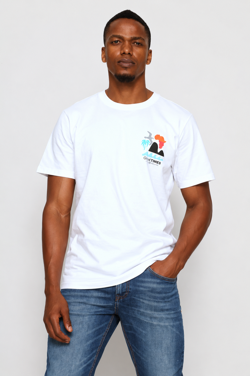 Good Times Tee - White