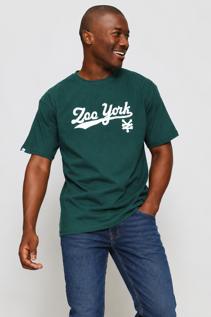 Baseball Tee - Forest Green